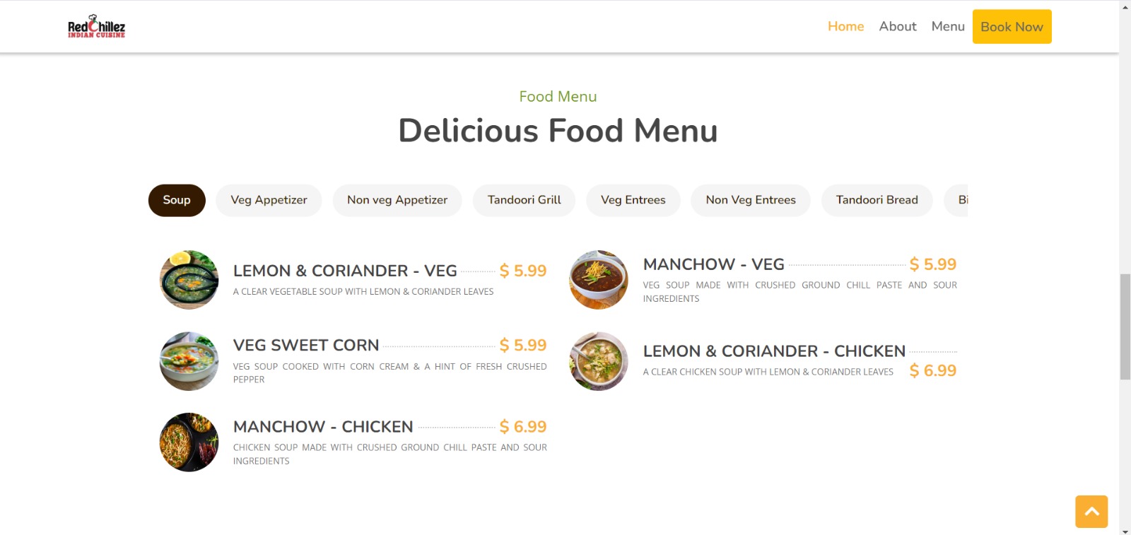 Red Chillez Indian Cuisine